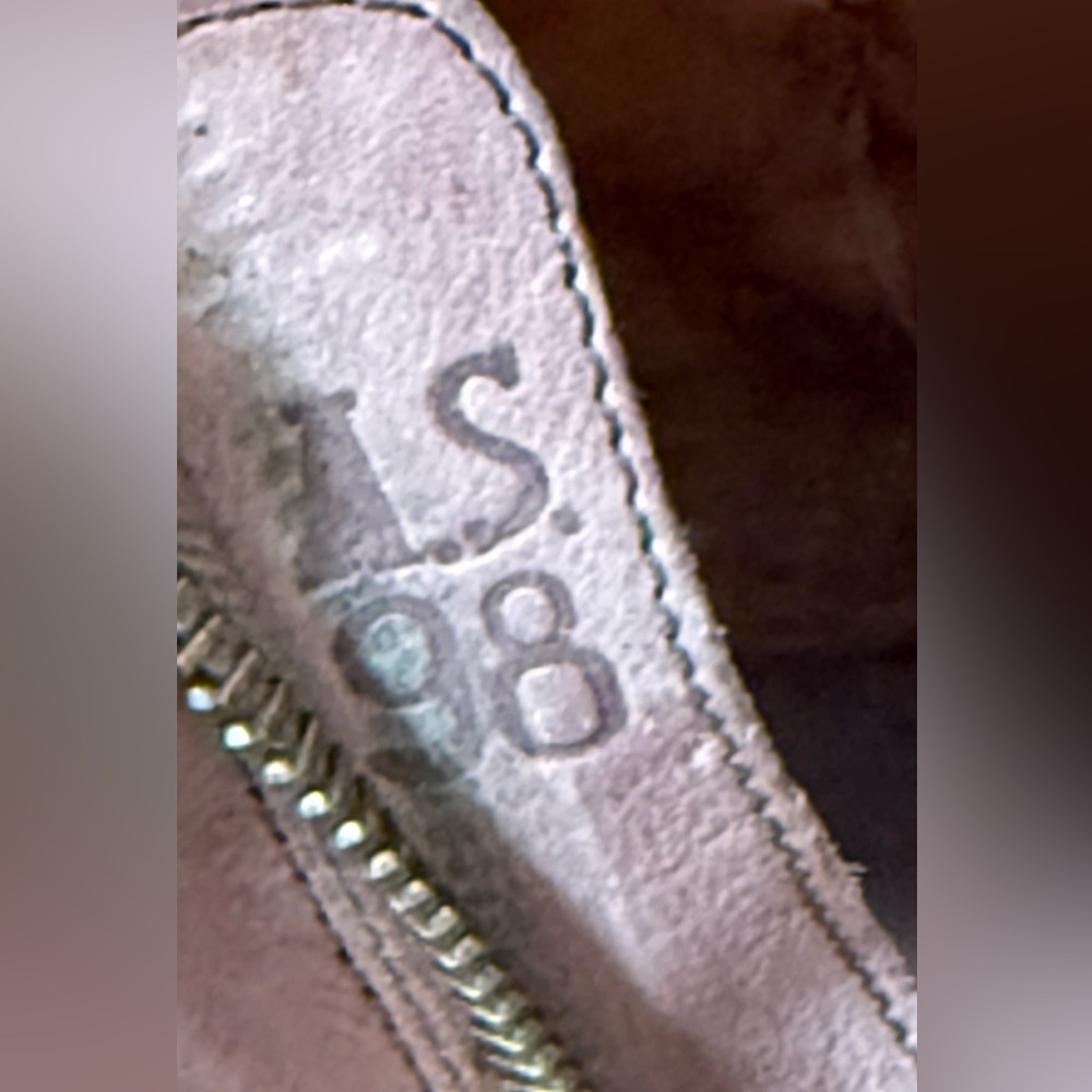 A.S.98 Tofy Peep toe embellished Boho ankle bootie, 39/9 pinkish tan, great shoe - Picture 10 of 16